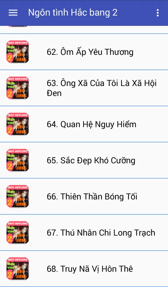 Ngon tinh hac bang offline 2 | Indus Appstore | Screenshot