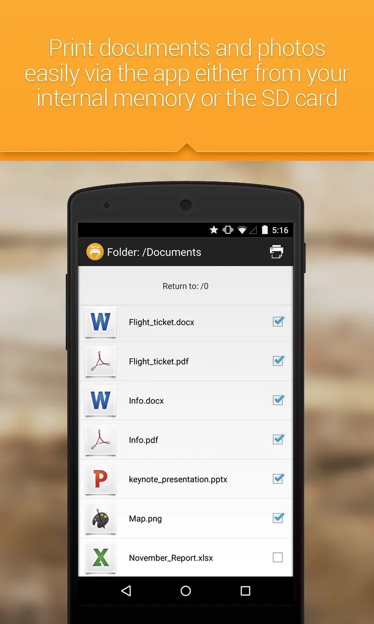 ThinPrint Cloud Printer | Indus Appstore | Screenshot