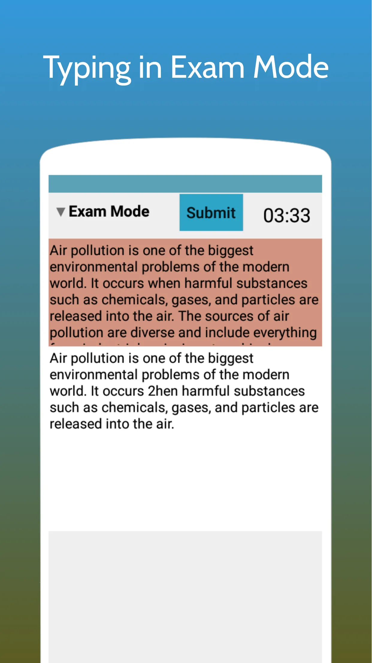 Typing Test App for Govt Exams | Indus Appstore | Screenshot