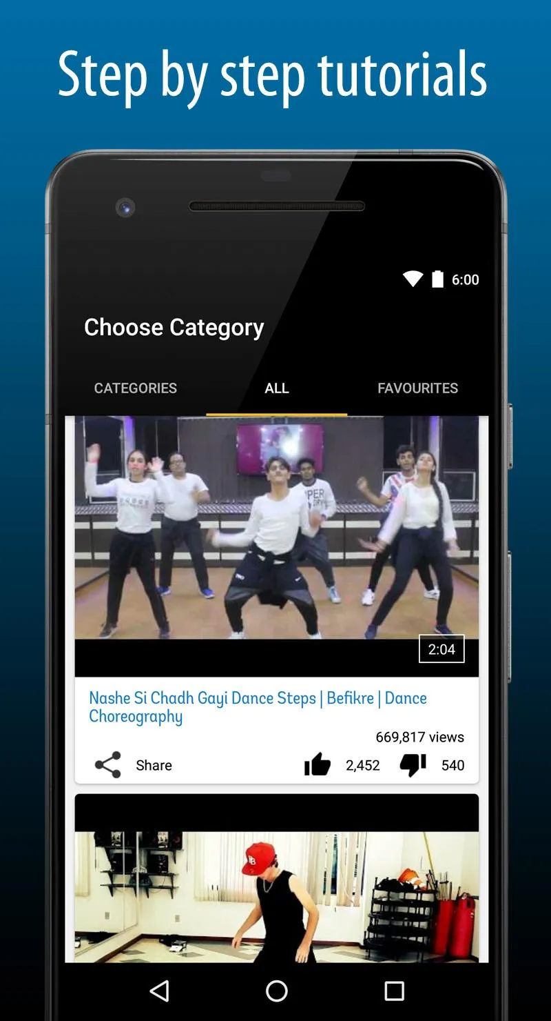 Dance Steps Videos | Indus Appstore | Screenshot