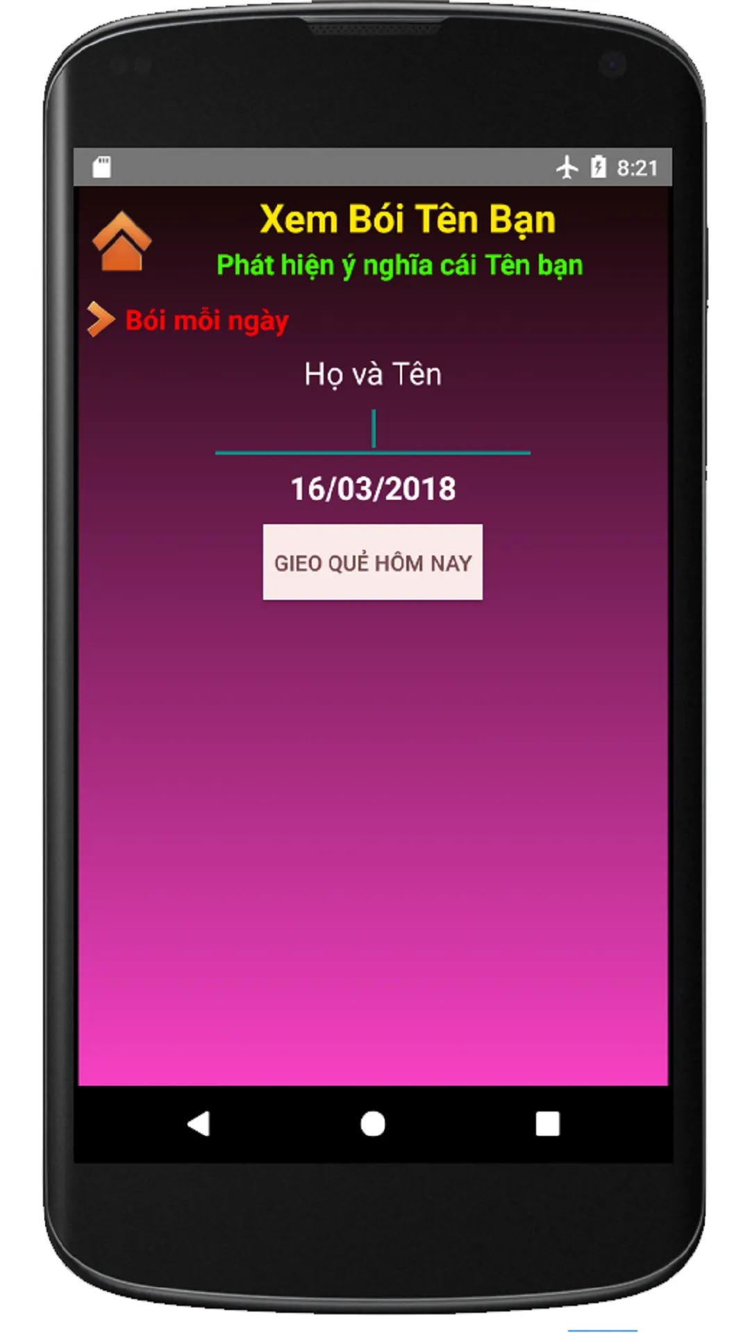 Xem Bói Tên Bạn | Indus Appstore | Screenshot