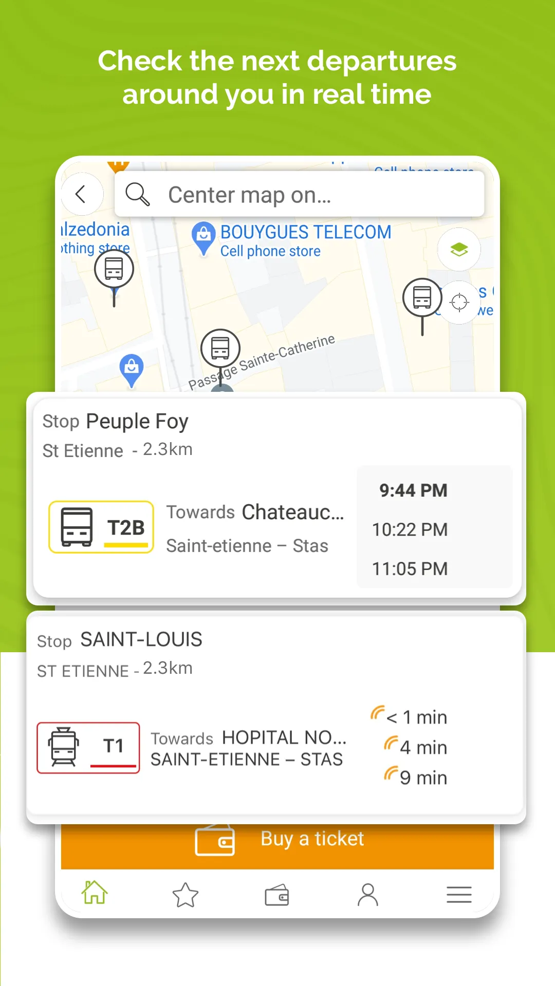 Moovizy Saint-Étienne | Indus Appstore | Screenshot