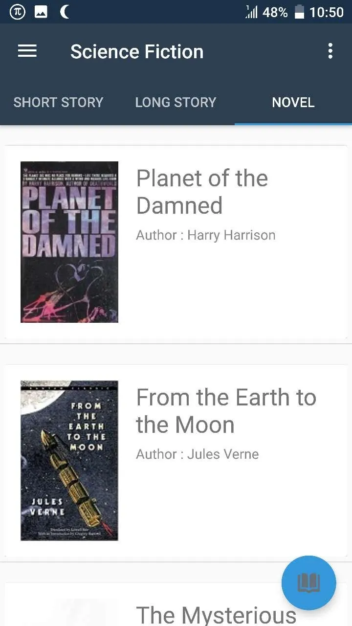 Science fiction books - Novels | Indus Appstore | Screenshot