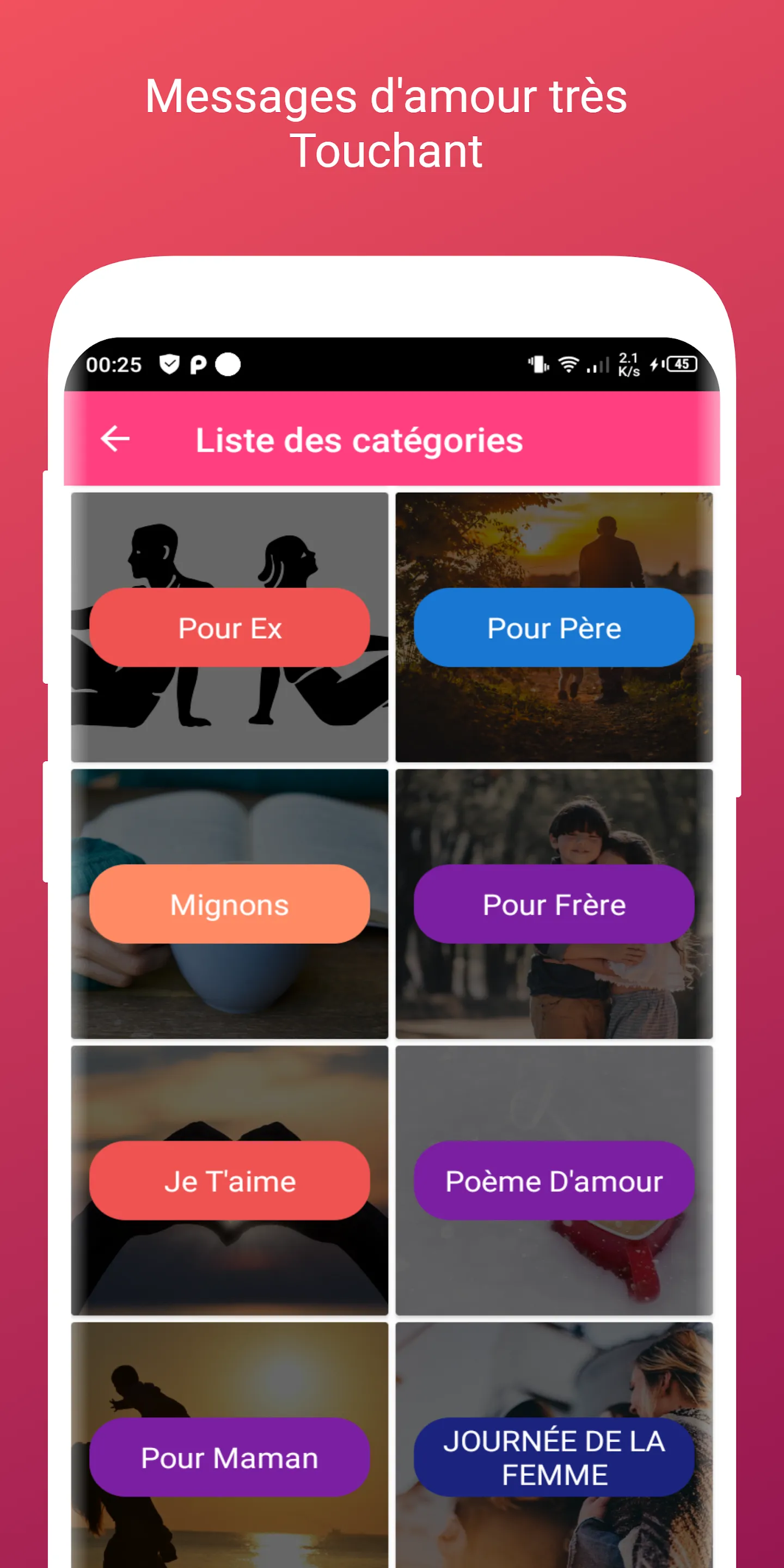 SMS D'amour Très Touchant 2024 | Indus Appstore | Screenshot