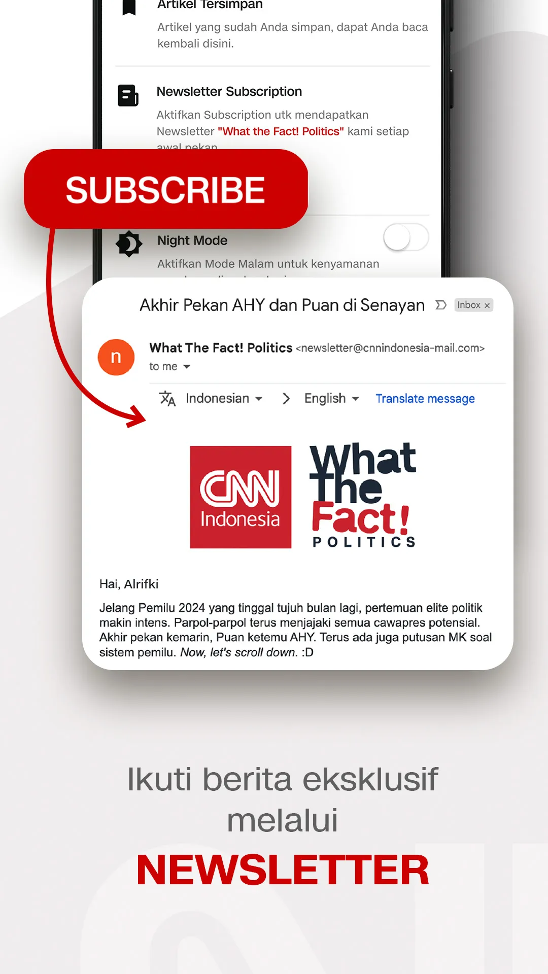 CNN Indonesia - Berita Terkini | Indus Appstore | Screenshot