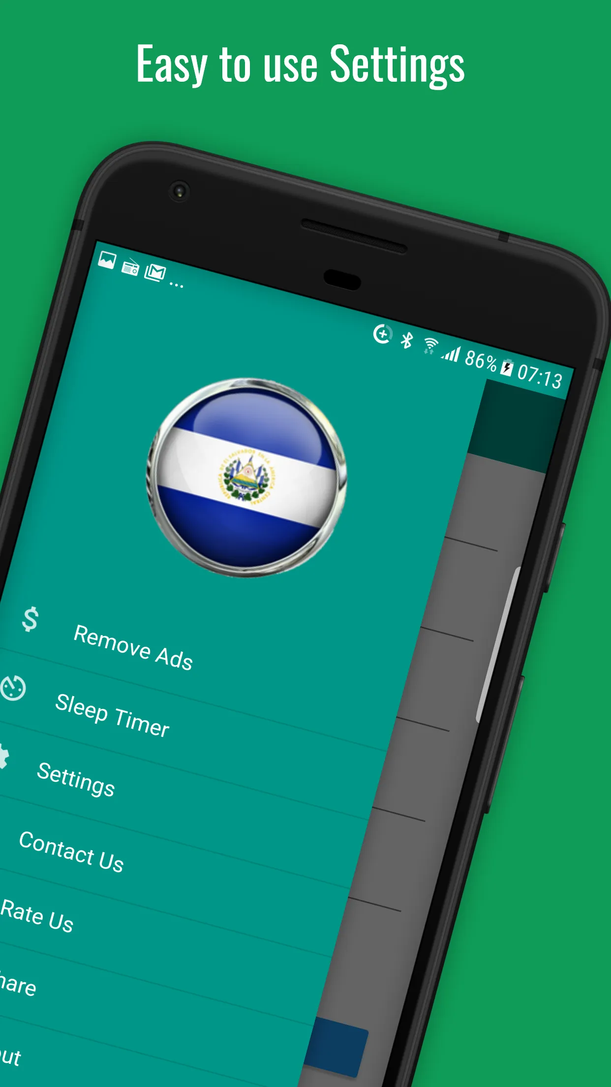 El Salvador Radio Stations | Indus Appstore | Screenshot