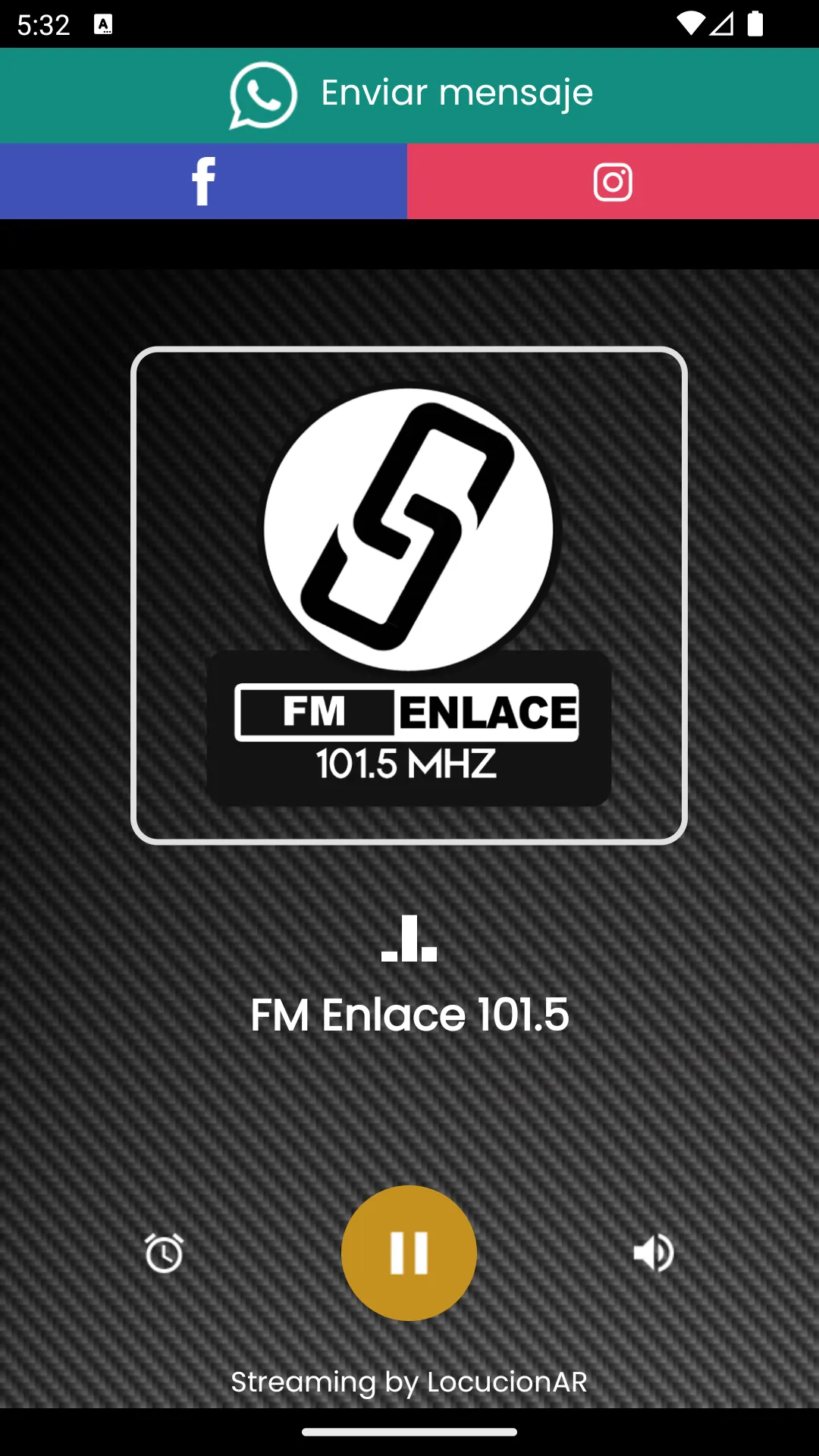 FM Enlace 101.5 | Indus Appstore | Screenshot