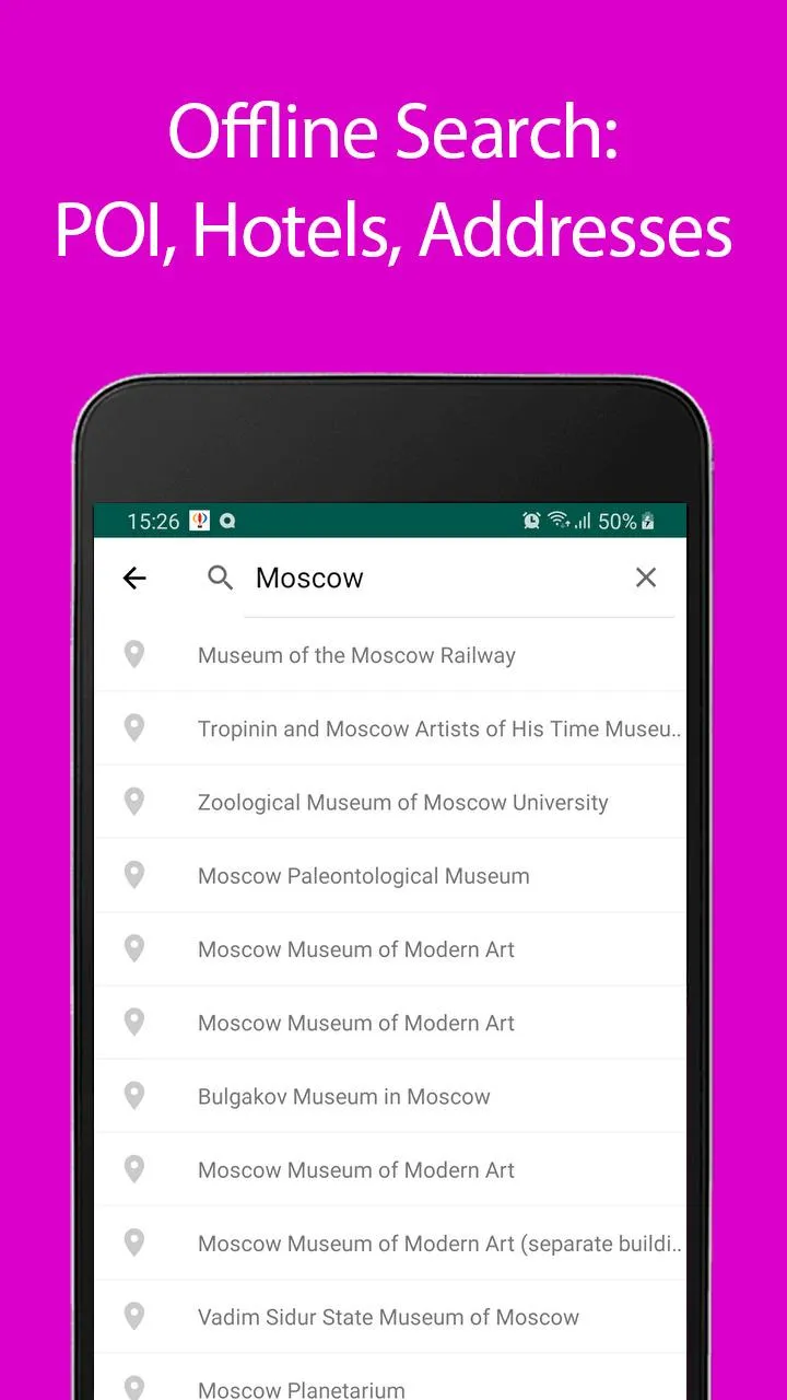 Moscow Offline Map and Travel  | Indus Appstore | Screenshot