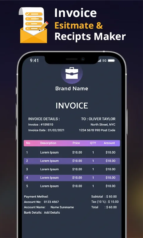 Invoice Maker Pro: Bookkeeping | Indus Appstore | Screenshot