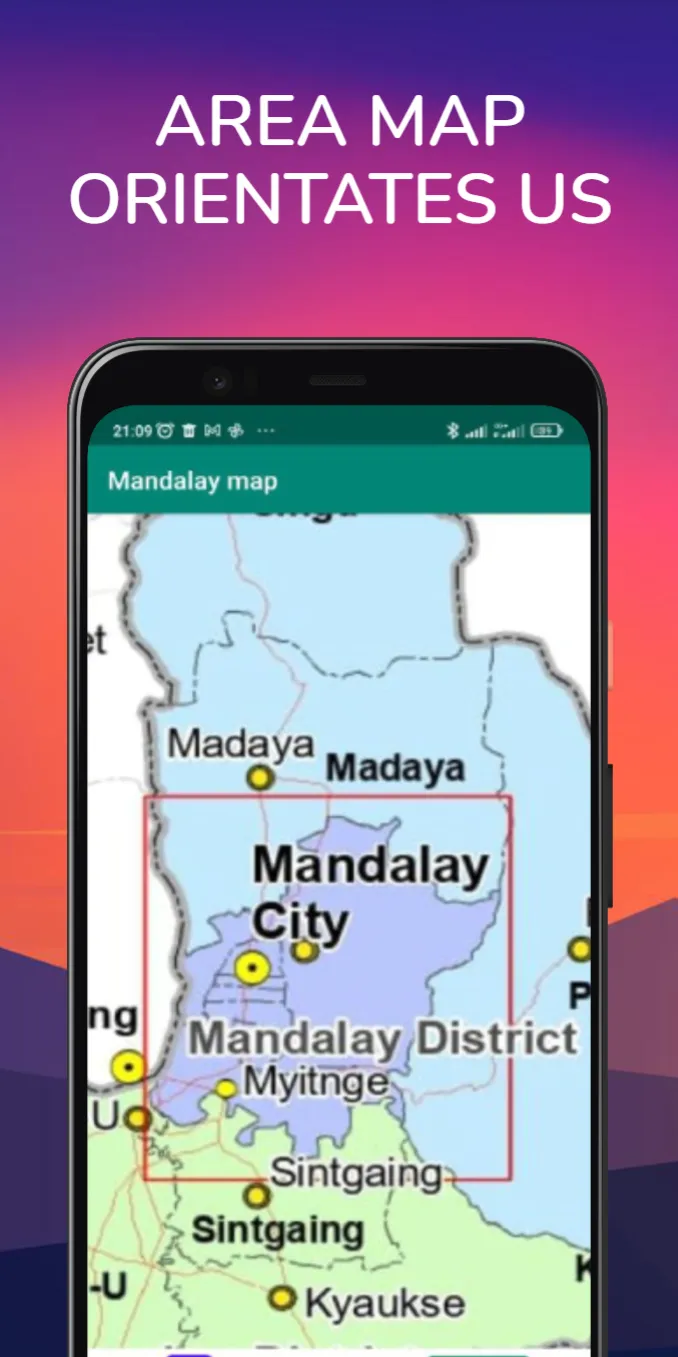 Mandalay map | Indus Appstore | Screenshot