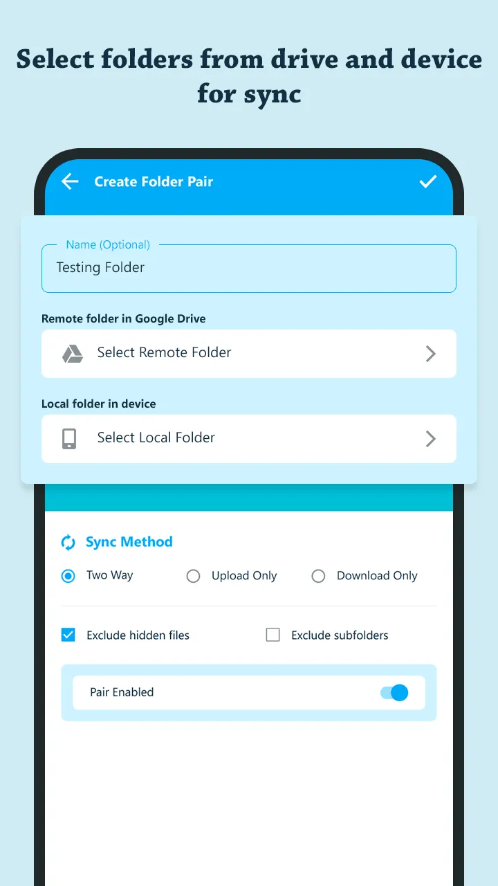 FolderAutoSync: File Backup | Indus Appstore | Screenshot