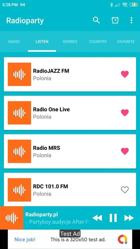 radioparty.pl - muzyka klubowa | Indus Appstore | Screenshot