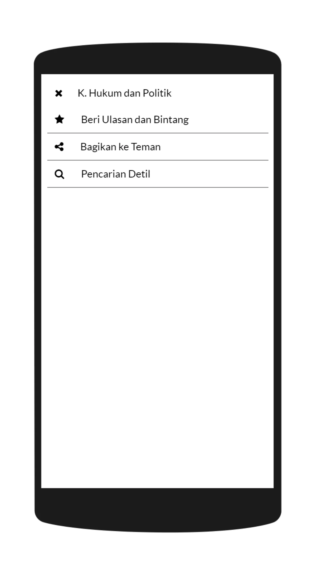 Kamus Istilah Hukum & Politik | Indus Appstore | Screenshot