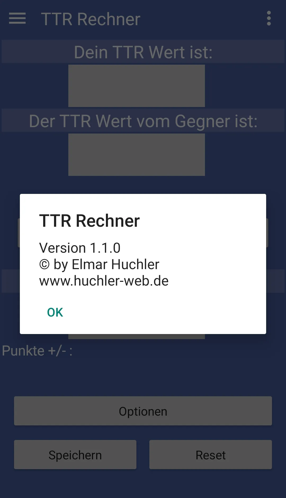 TTR Rechner | Indus Appstore | Screenshot