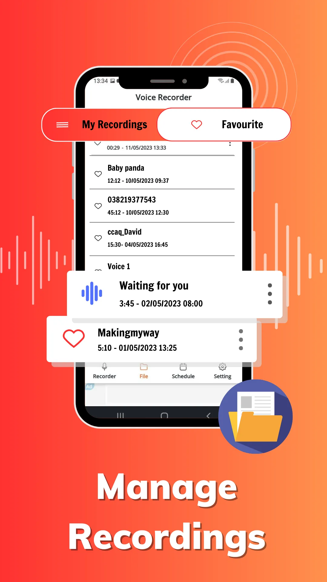 Voice Recorder Pro & Memos | Indus Appstore | Screenshot