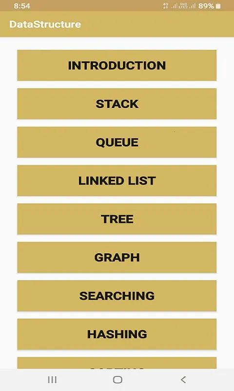 Mastering Data Structures | Indus Appstore | Screenshot