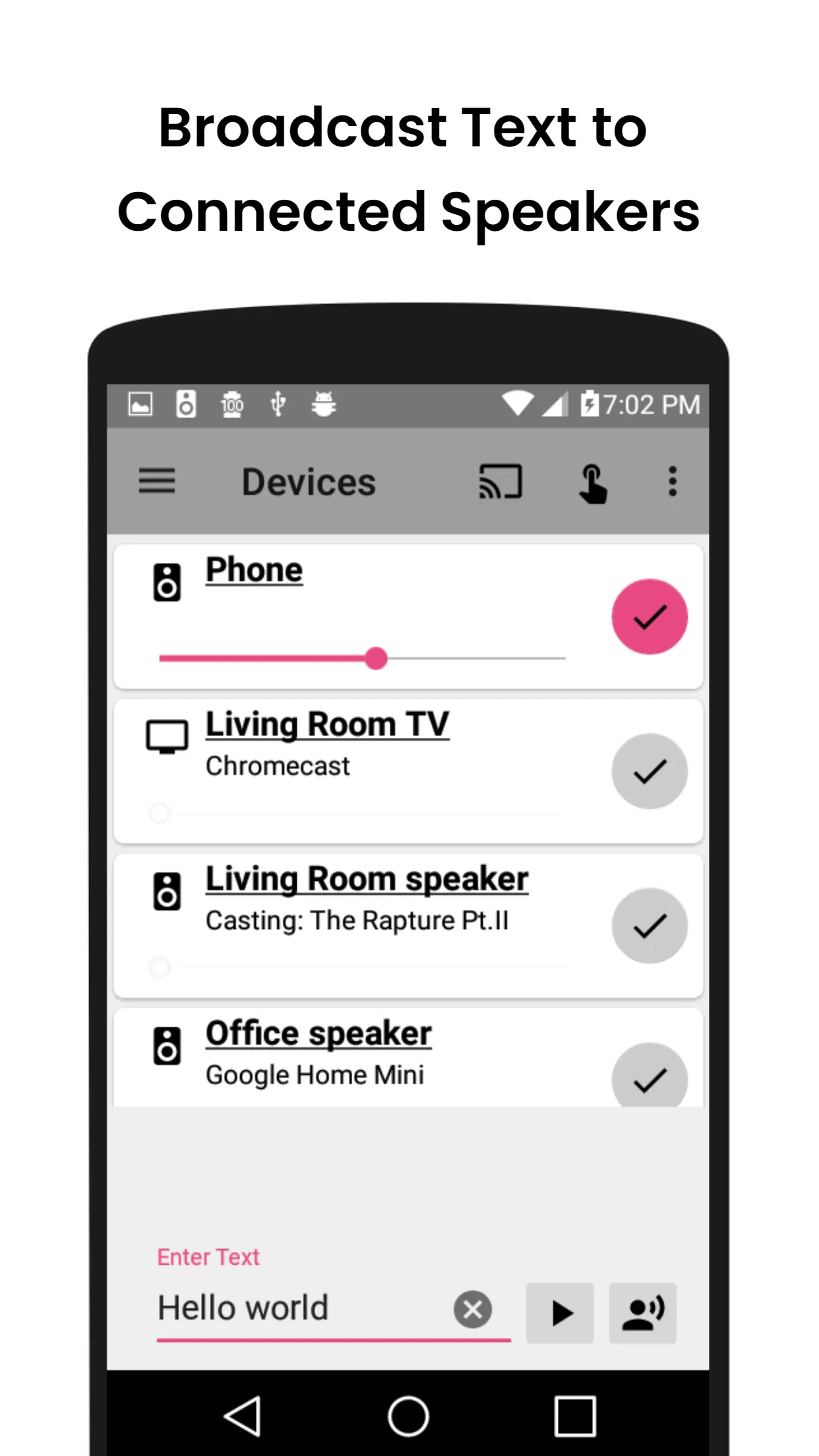 Speaker Intercom | Indus Appstore | Screenshot