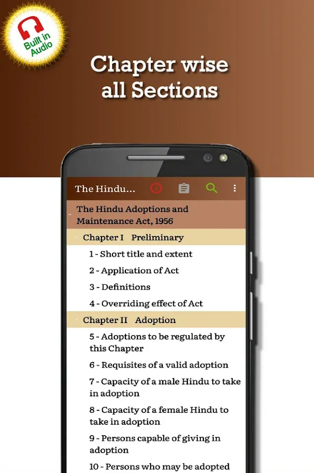 Hindu Adoptions and Maintenance Act 1956 (HAMA) | Indus Appstore | Screenshot