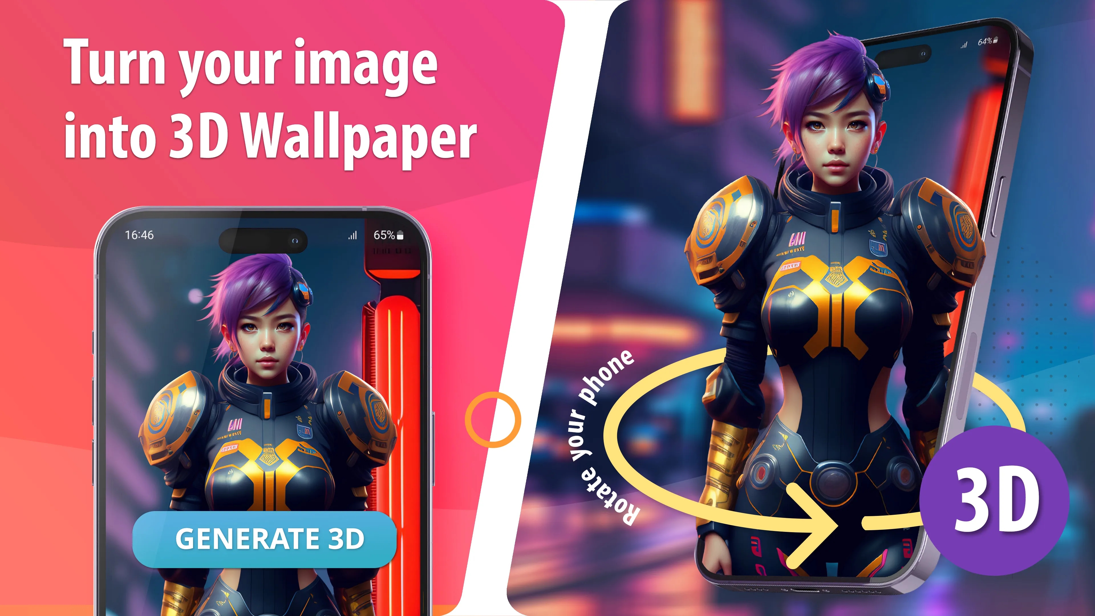 My AI Wallpapers +3D Live | Indus Appstore | Screenshot