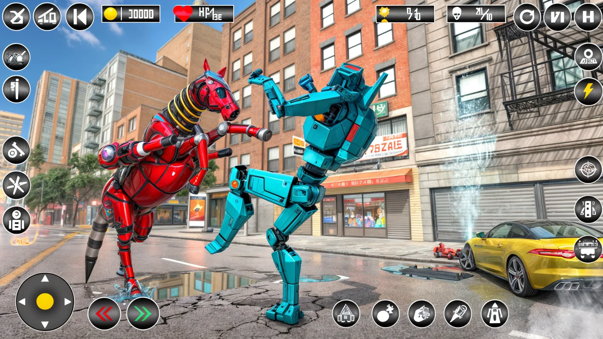 Horse Car Robot Game Robot War | Indus Appstore | Screenshot