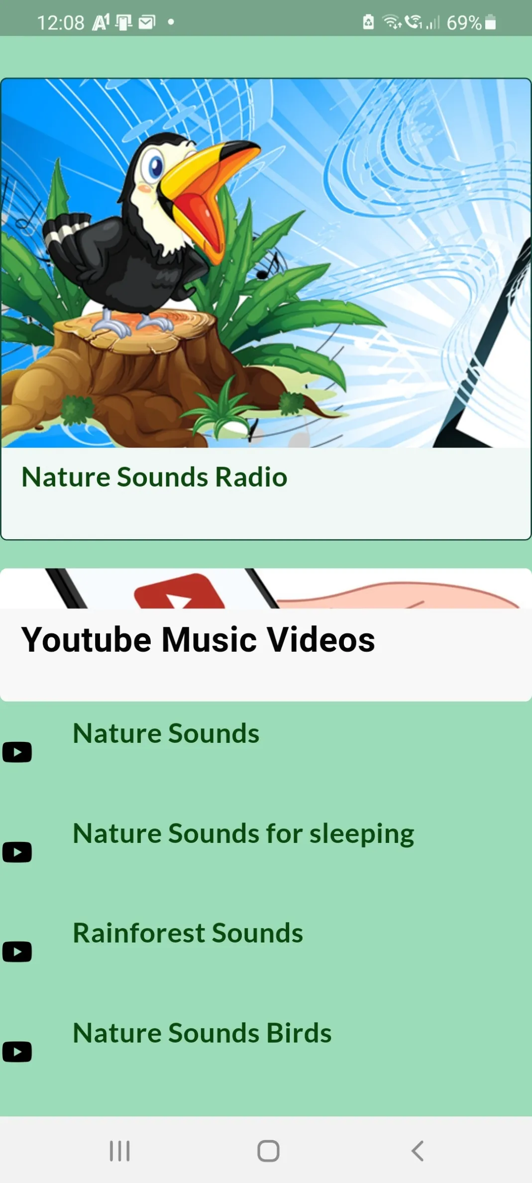 Nature Sounds Radio | Indus Appstore | Screenshot