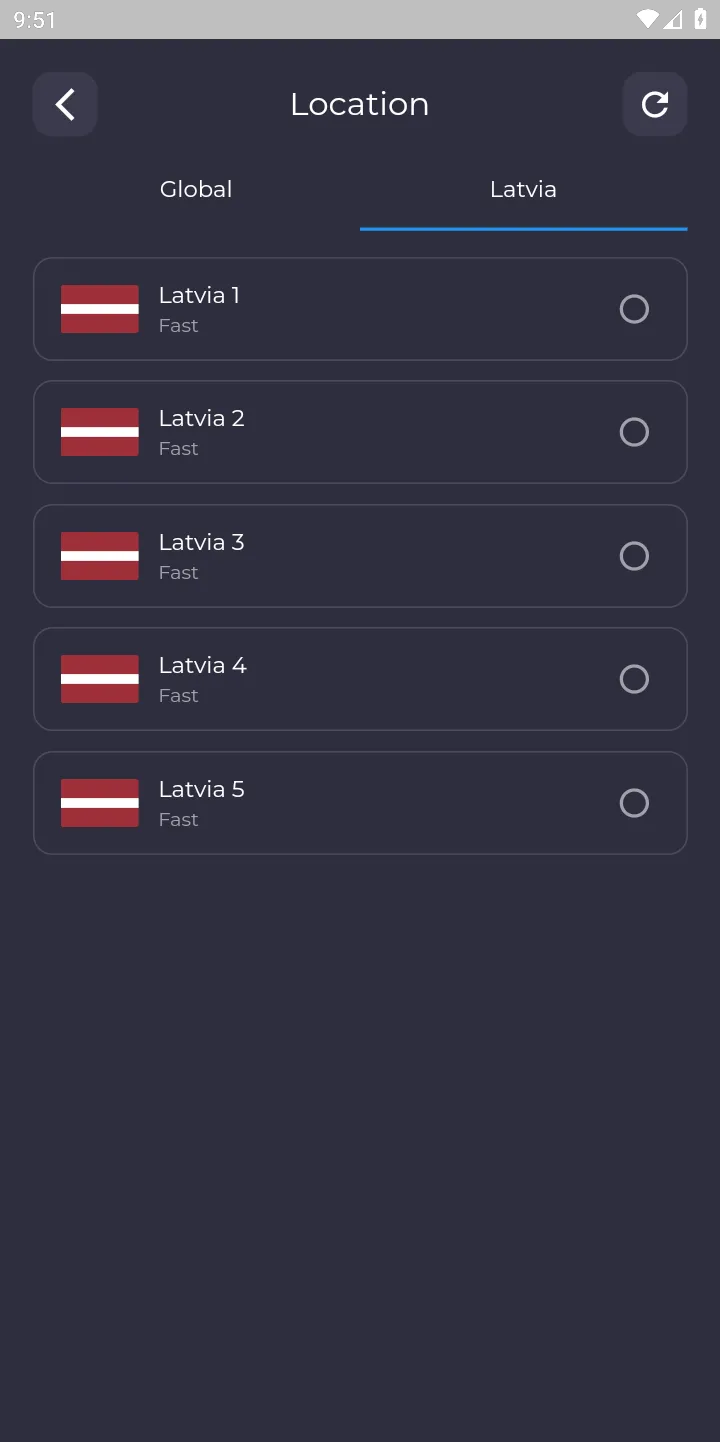 Latvia VPN - Get Latvia IP | Indus Appstore | Screenshot