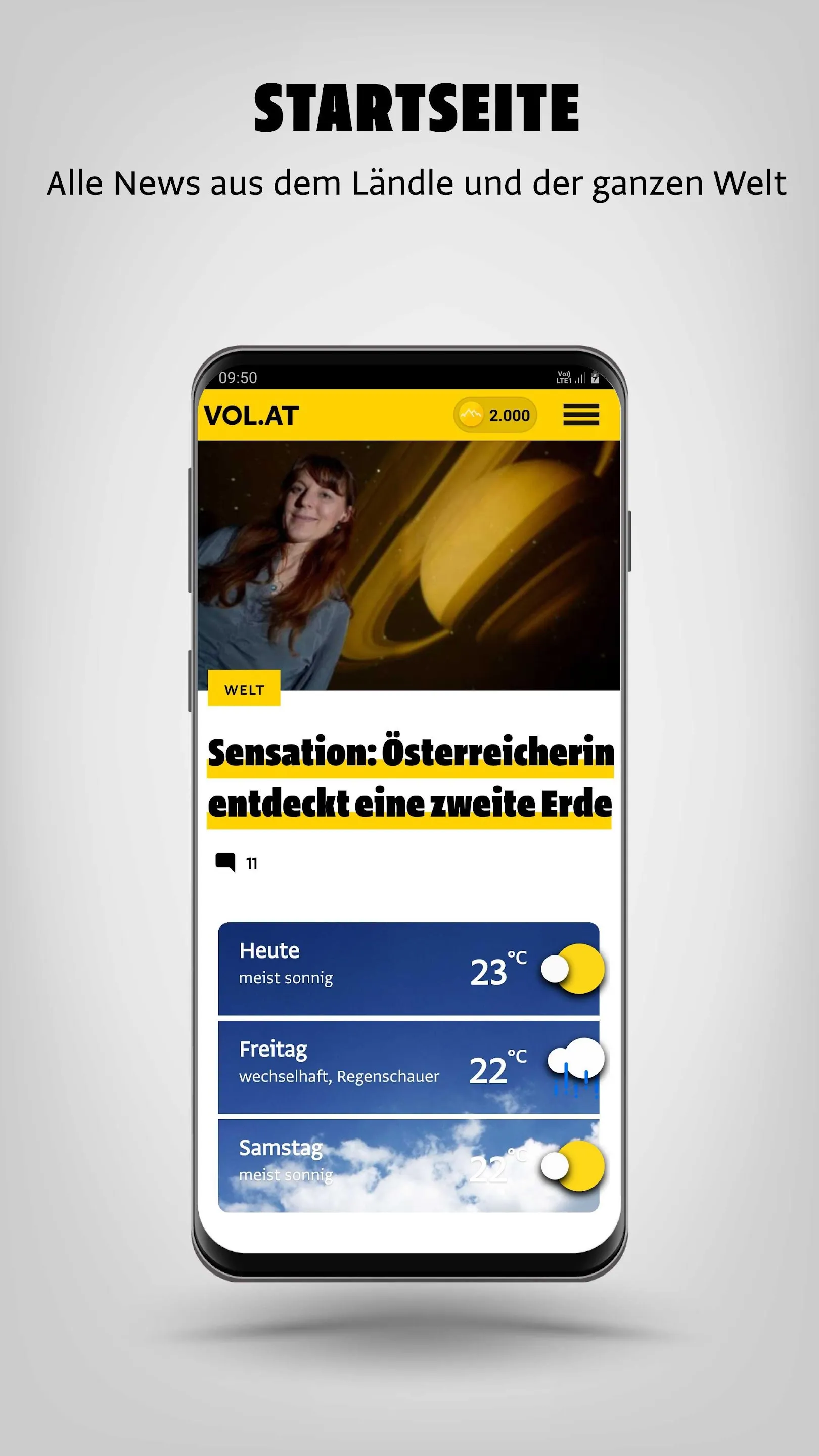 VOL.AT - Vorarlberg Online | Indus Appstore | Screenshot