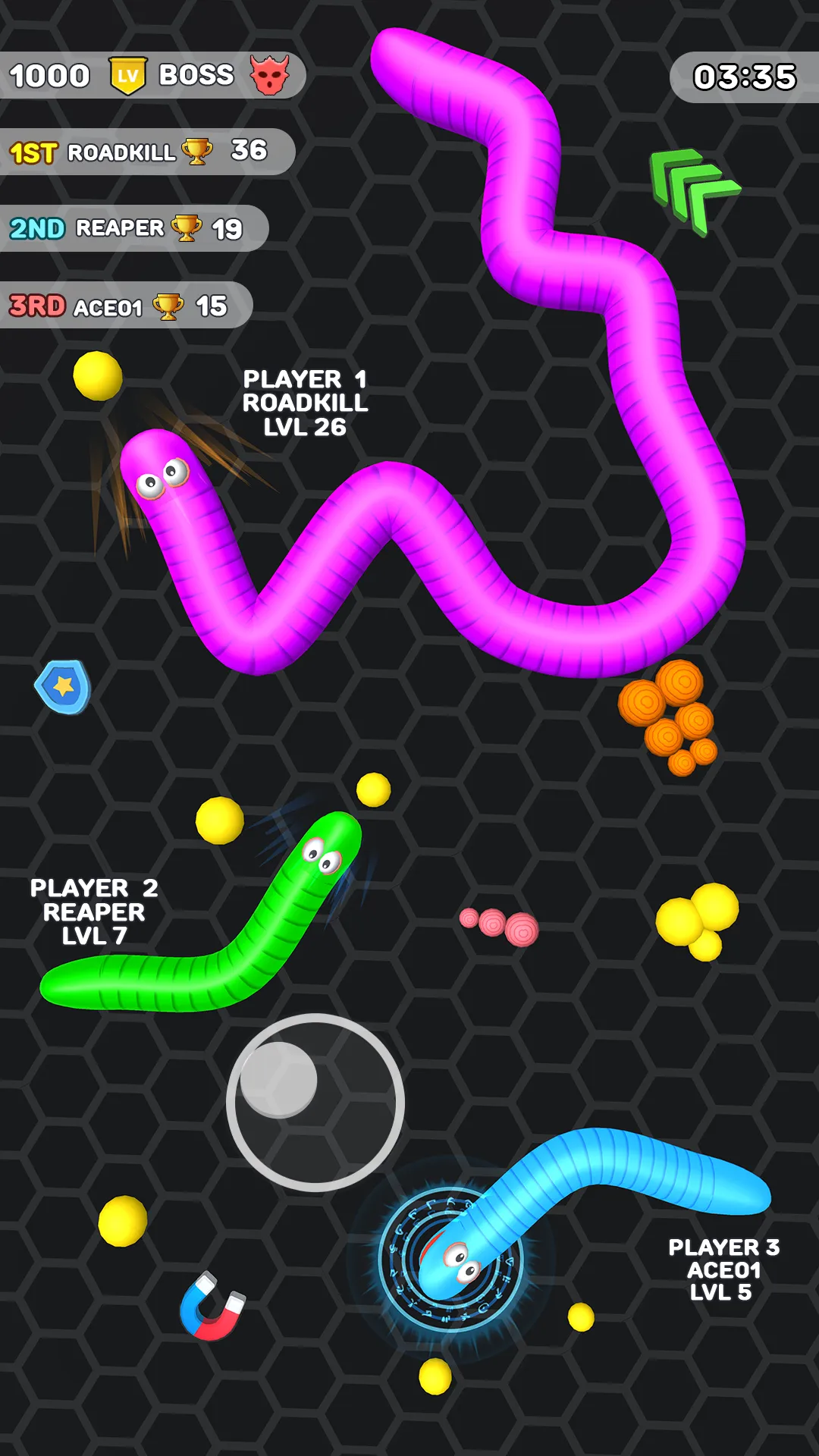 Worms Clash - Snake Games | Indus Appstore | Screenshot