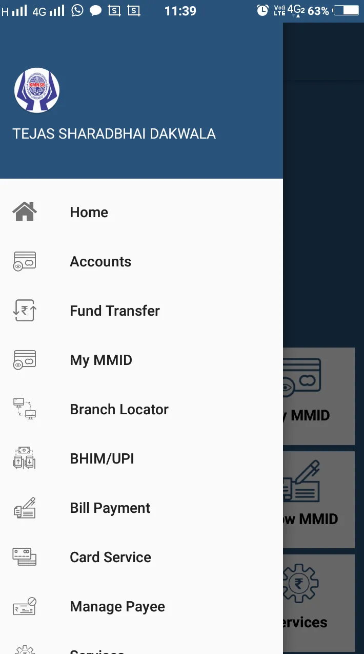 KMNS Bank QUICK MOBILE Banking | Indus Appstore | Screenshot