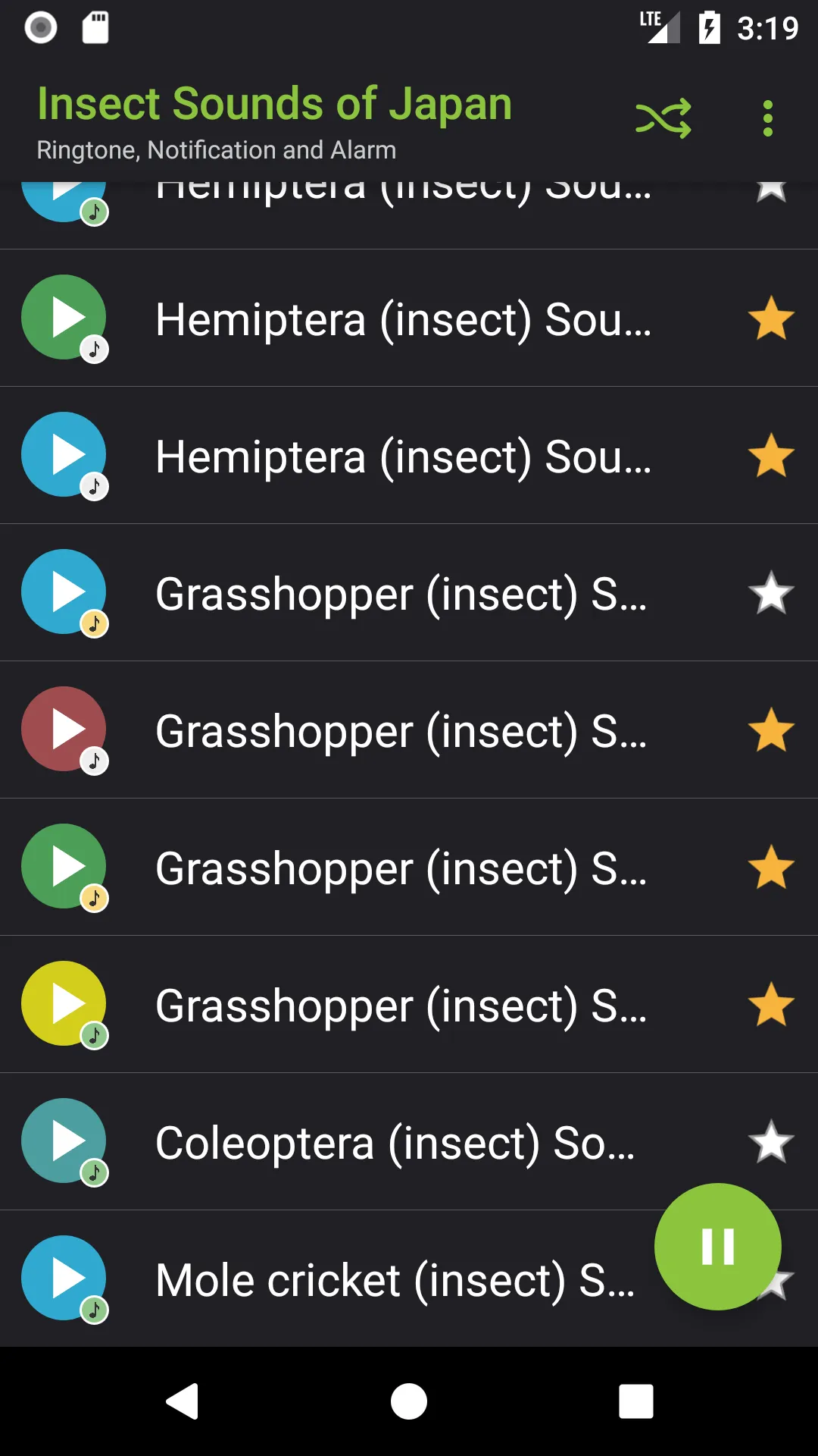 Insect Sounds | Indus Appstore | Screenshot