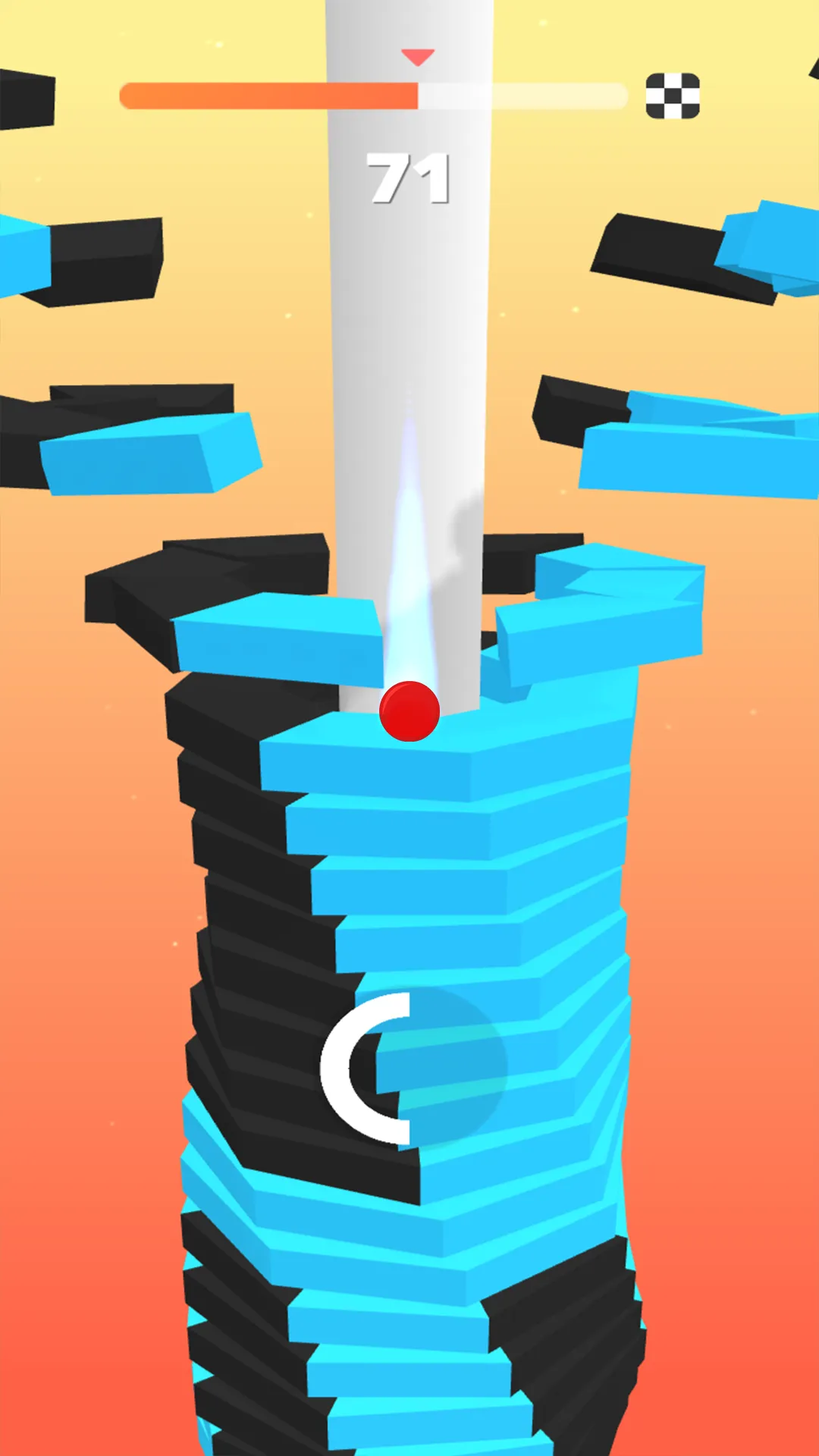 Helix Stack Blast 3D – Smash | Indus Appstore | Screenshot