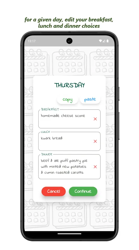 Meal Planner | Indus Appstore | Screenshot