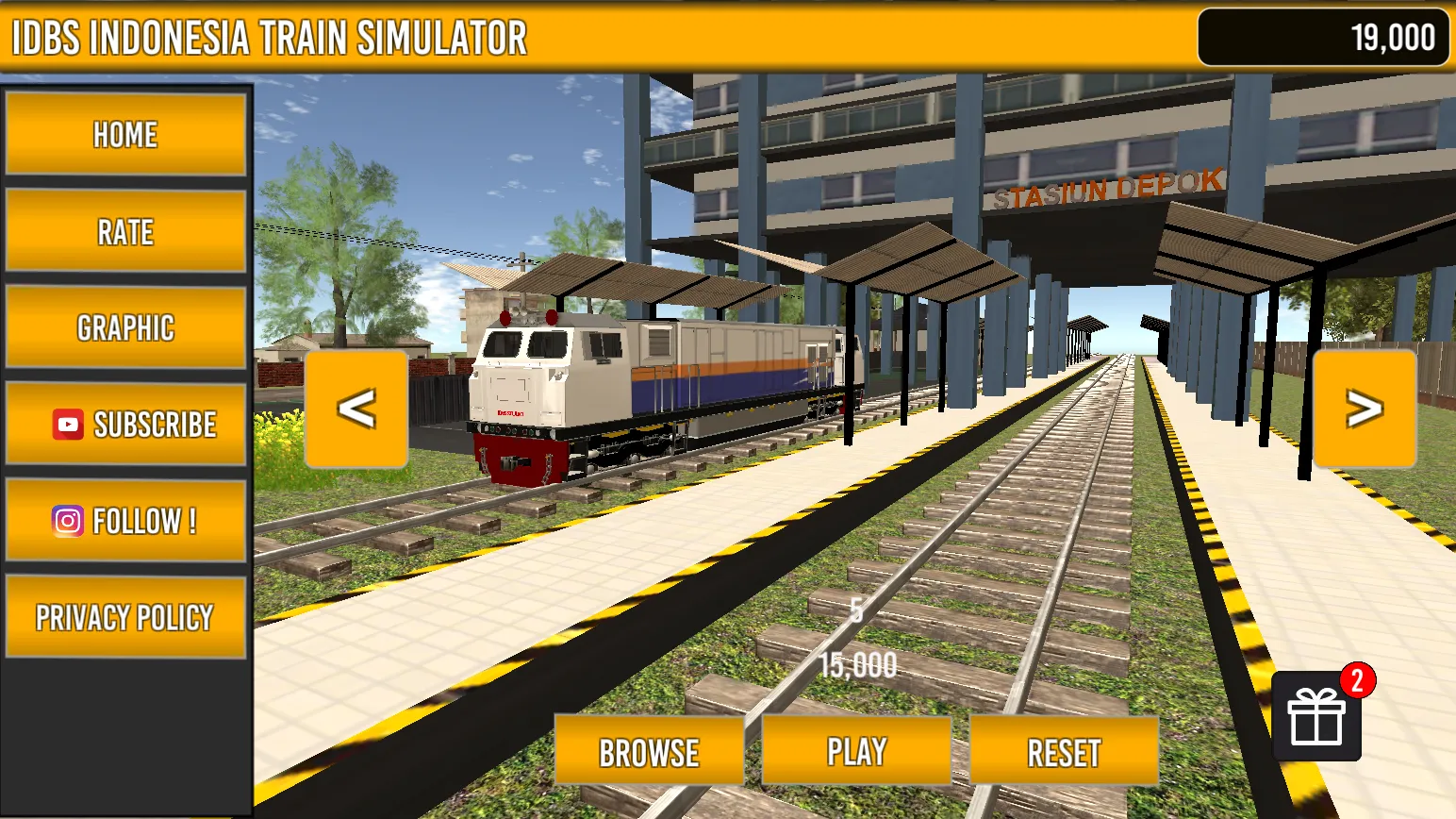 IDBS Indonesia Train Simulator | Indus Appstore | Screenshot