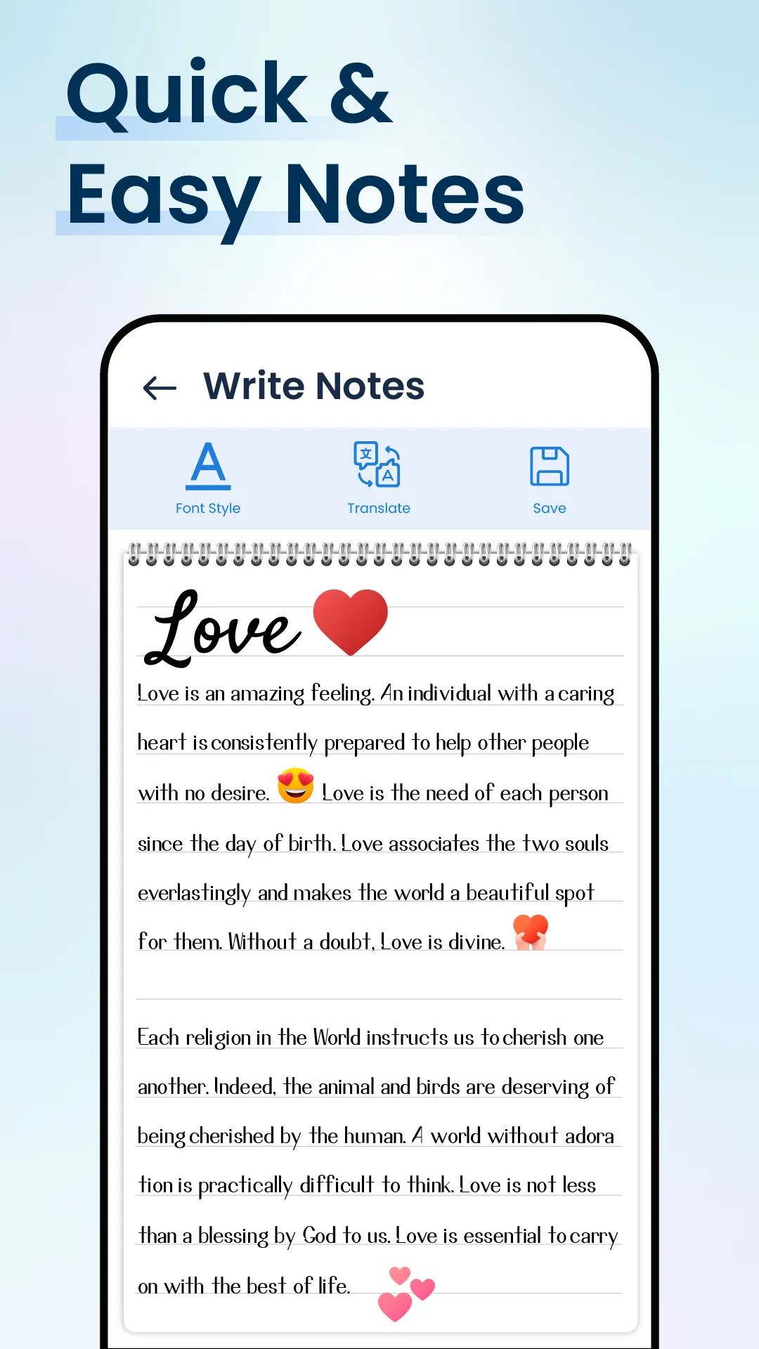 Notepad - Color Note, Notebook | Indus Appstore | Screenshot