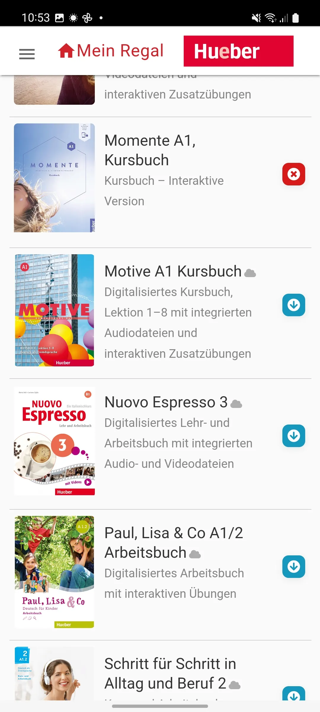 Hueber interaktiv | Indus Appstore | Screenshot