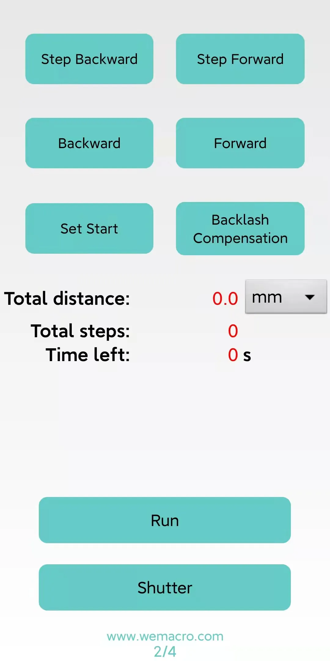 WeMacro rail control | Indus Appstore | Screenshot