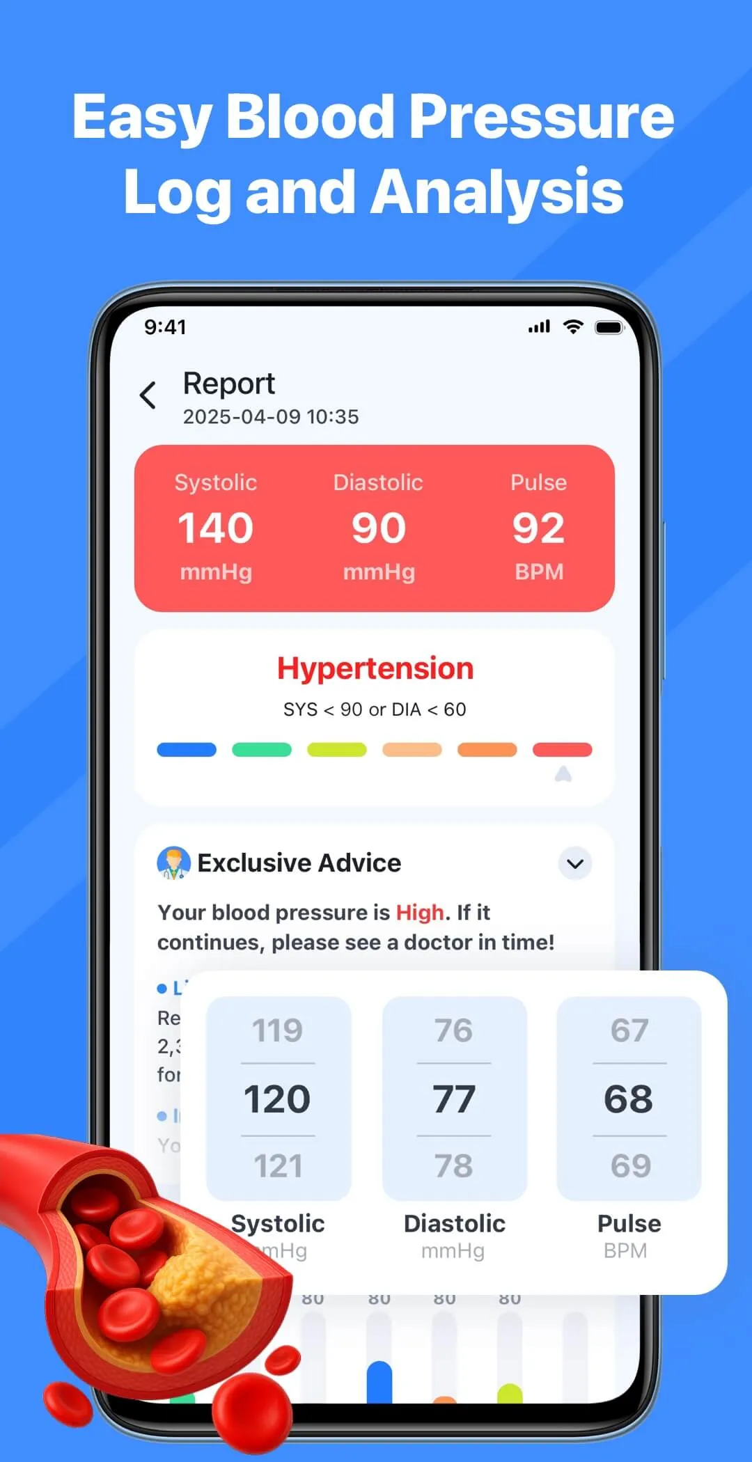 VitalBeat : Heart Rate Monitor | Indus Appstore | Screenshot