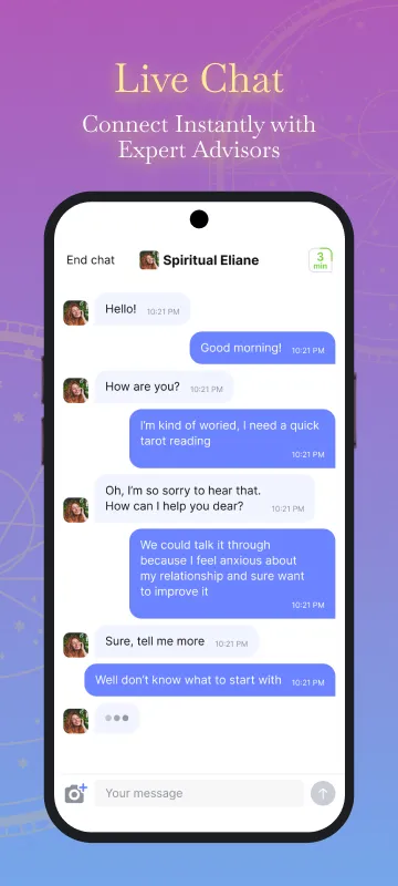 Psychic Text & Tarot Reading | Indus Appstore | Screenshot