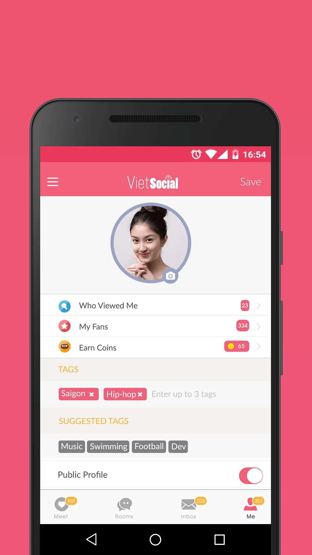 Viet Social: Vietnamese Dating | Indus Appstore | Screenshot