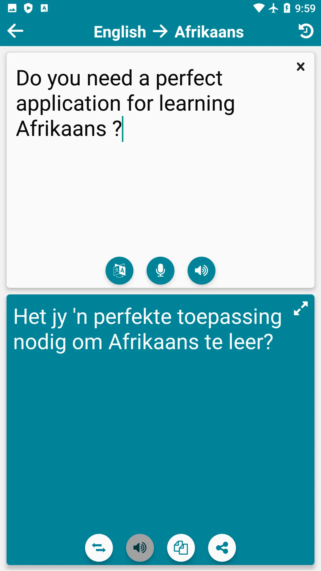 Afrikaans - English | Indus Appstore | Screenshot