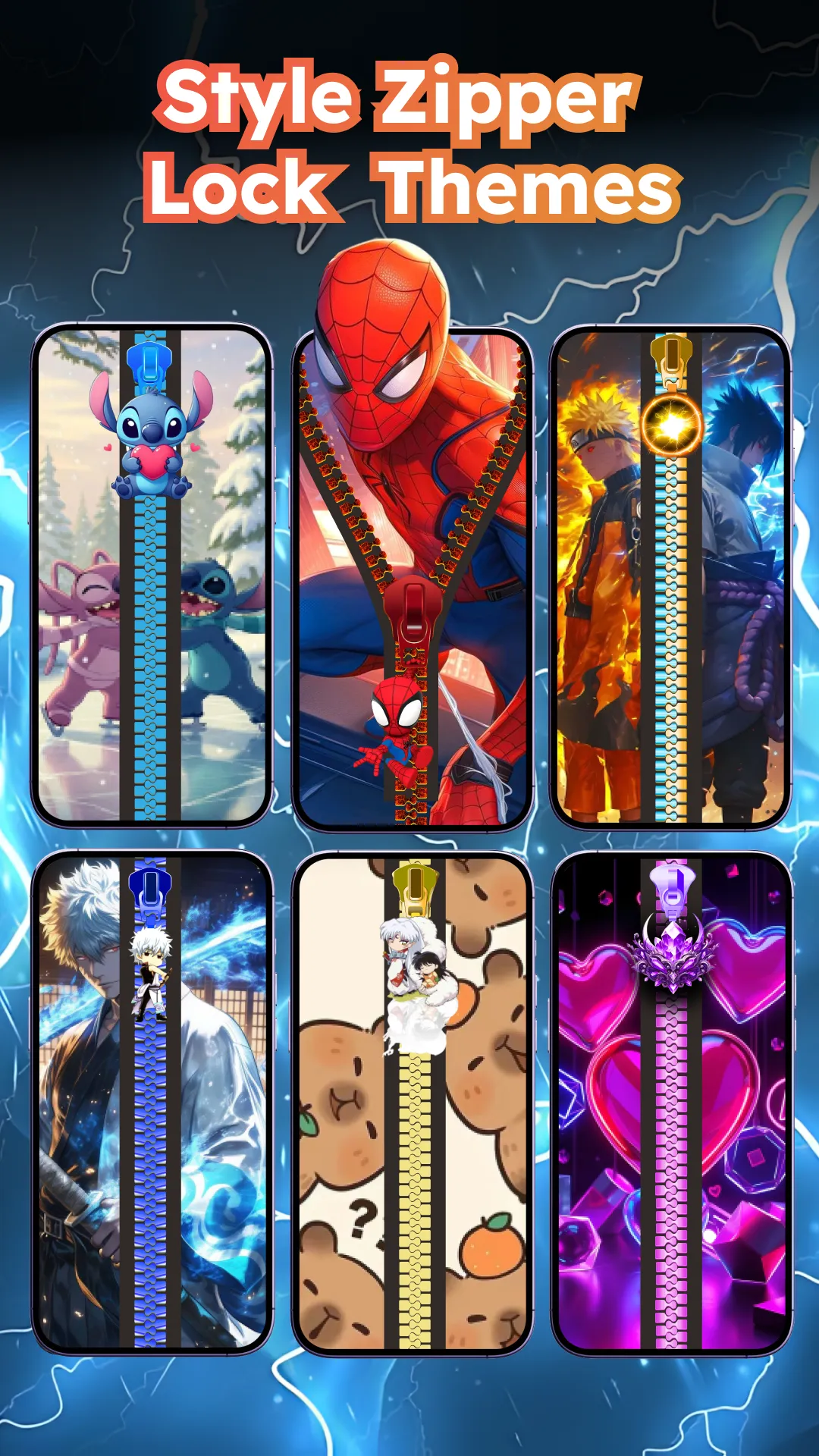 Zipper Lock Screen: Zip Lock | Indus Appstore | Screenshot