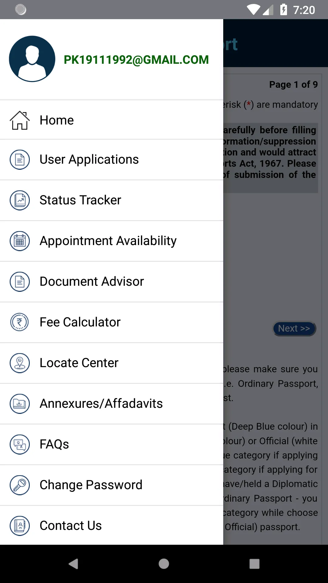 mPassport Seva | Indus Appstore | Screenshot