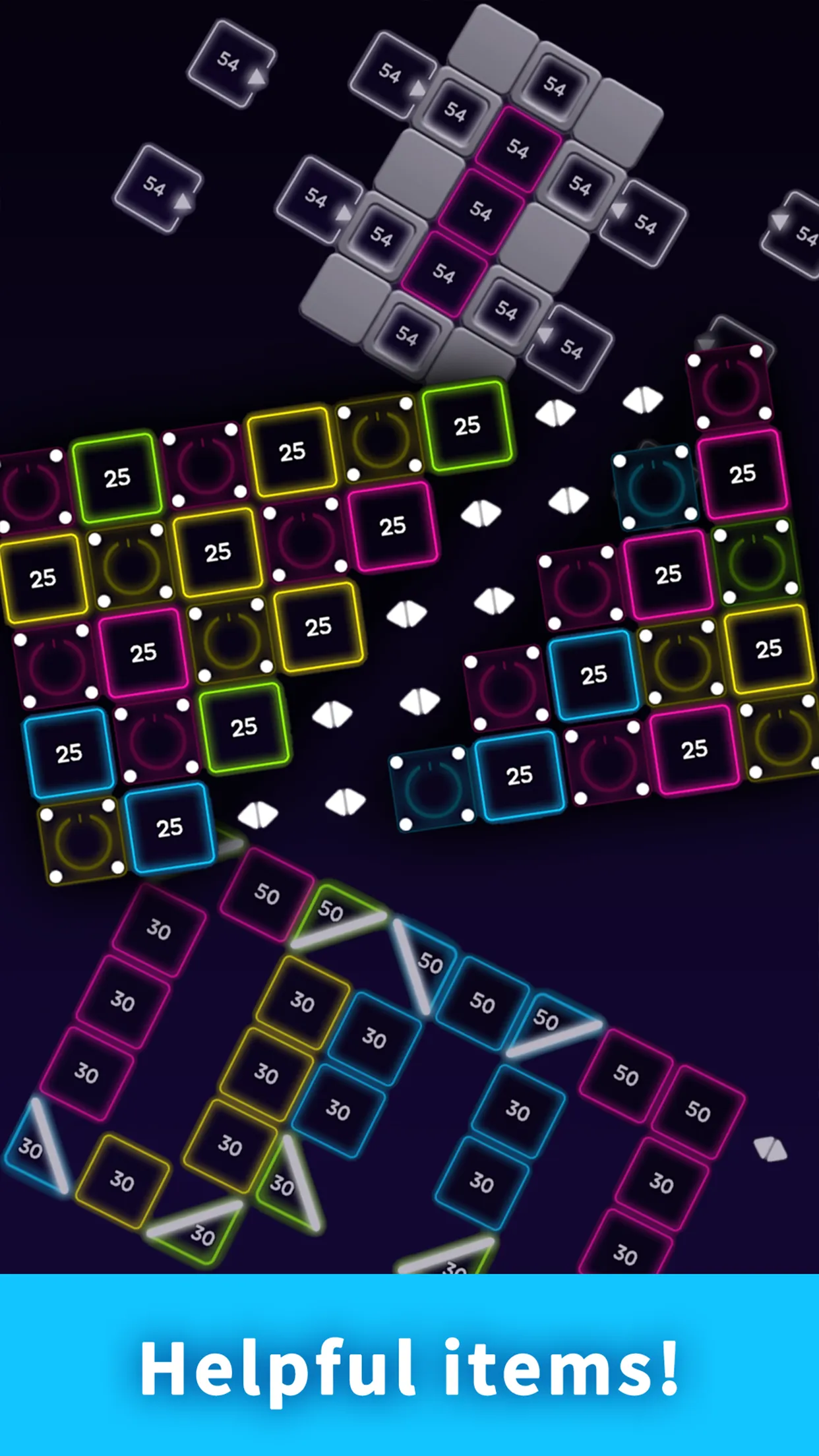 Bricks Breaker Neon 9 | Indus Appstore | Screenshot