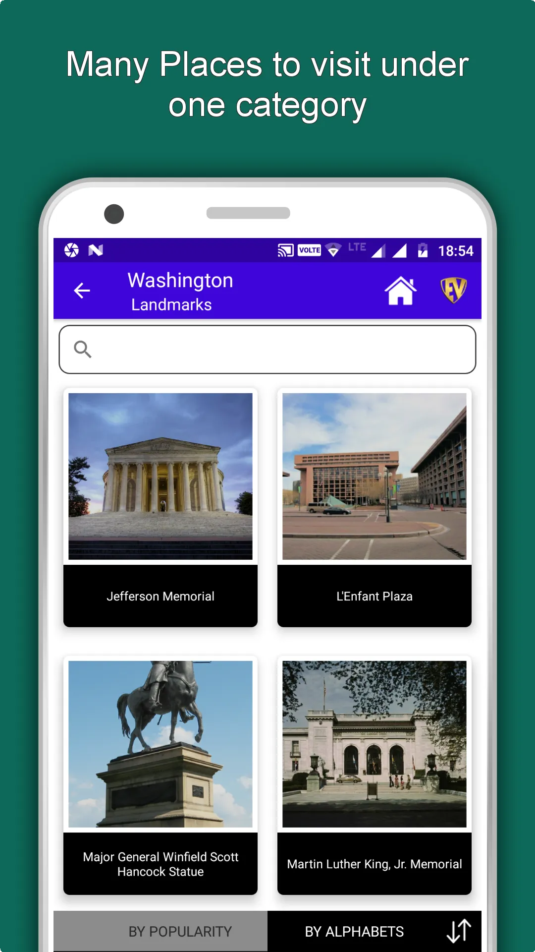 Washington Travel & Explore, O | Indus Appstore | Screenshot