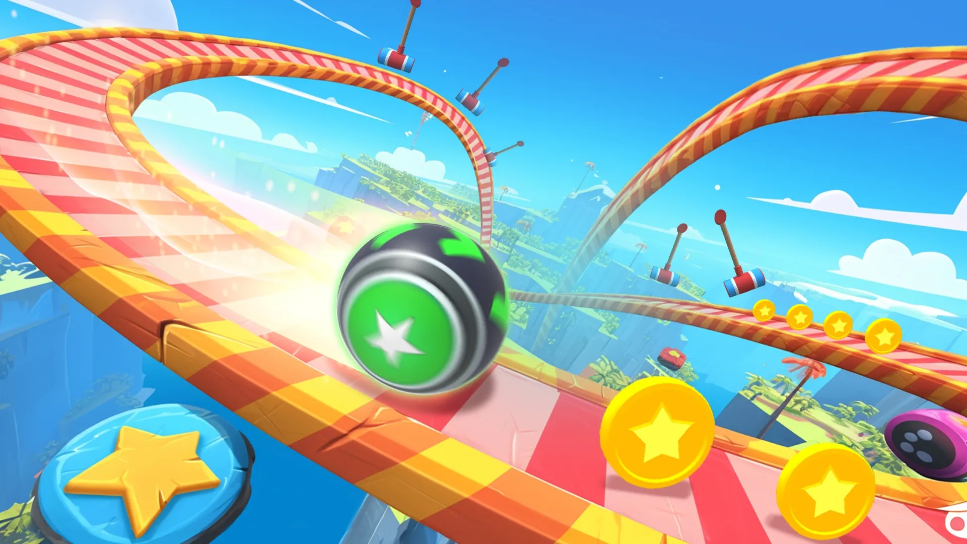 3D Super Rolling Ball Race | Indus Appstore | Screenshot