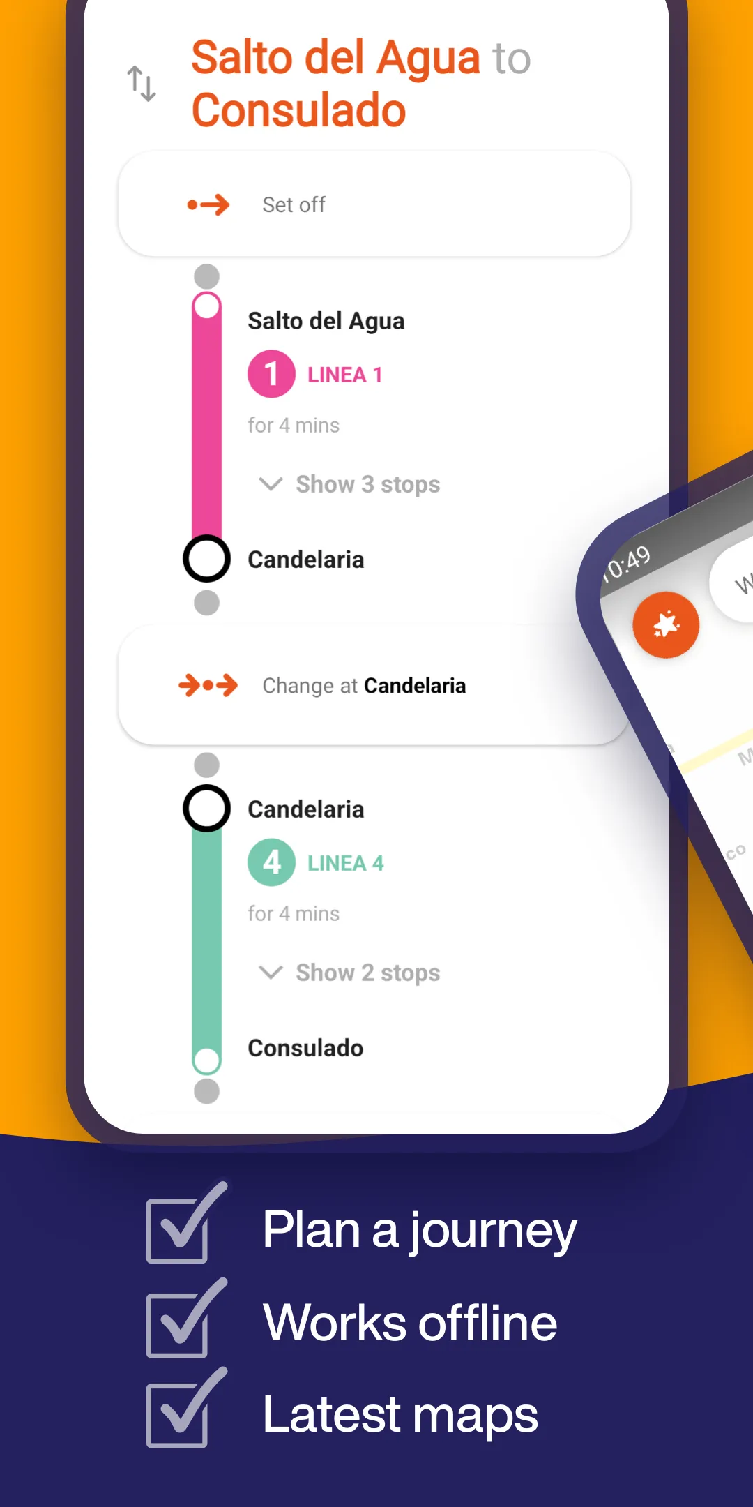 Mexico City Metro Map & Route | Indus Appstore | Screenshot