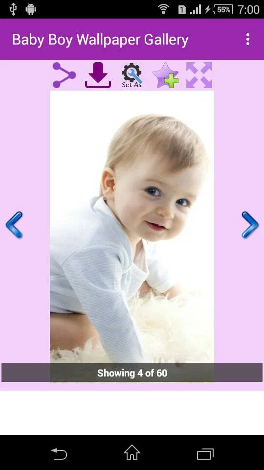 Baby Boy Wallpaper Gallery | Indus Appstore | Screenshot