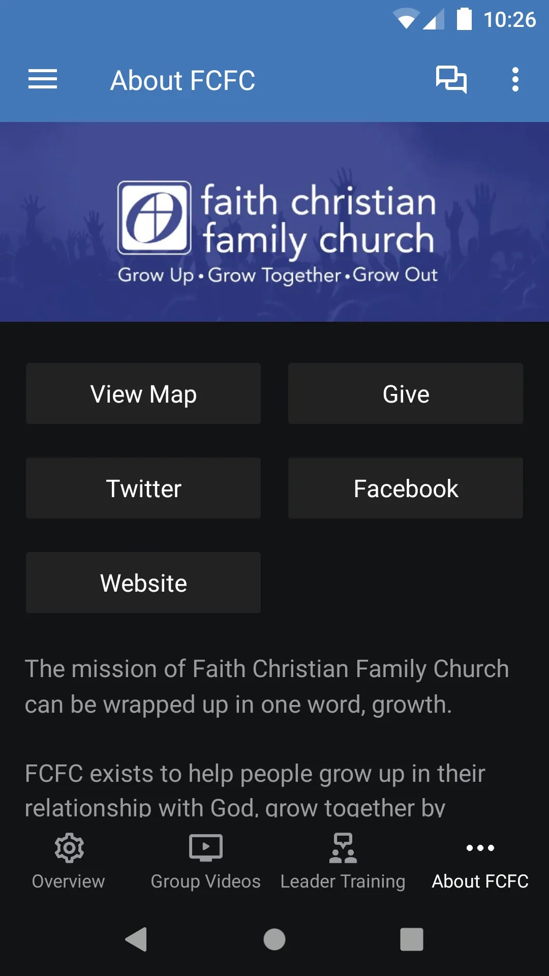 Faith Christian Family Church | Indus Appstore | Screenshot