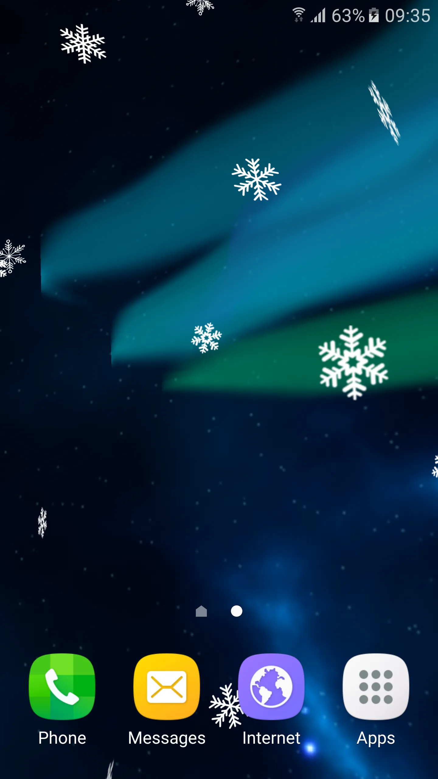 3D Northern Lights Wallpaper | Indus Appstore | Screenshot