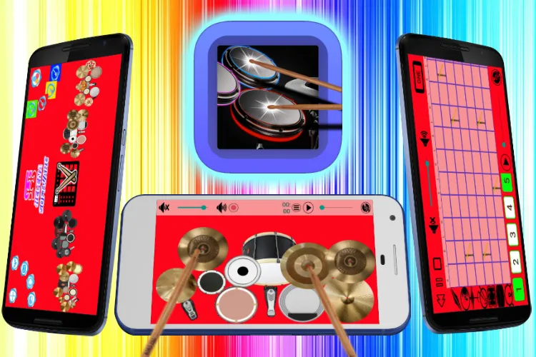 Professional Drum Kit | Indus Appstore | Screenshot